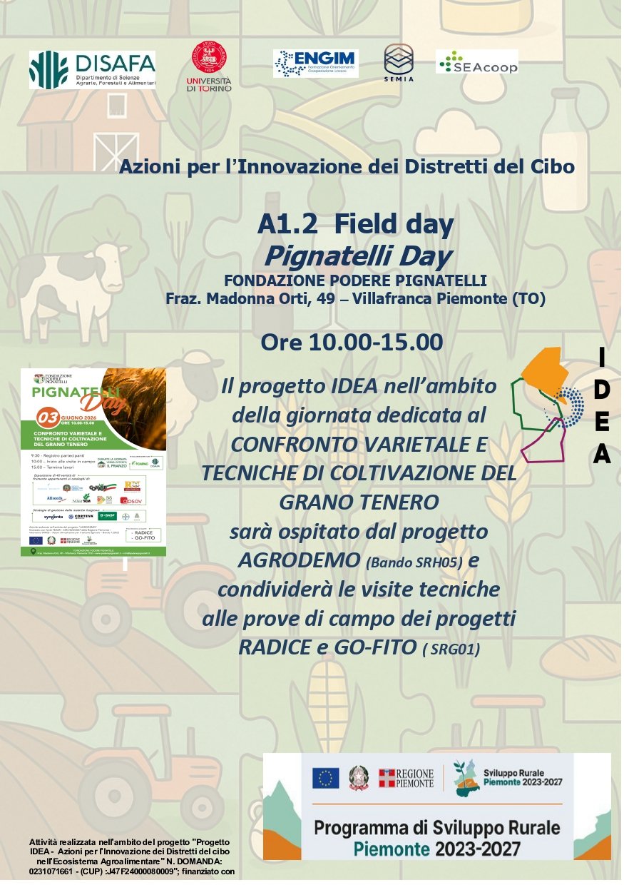 A 1.2 Field day - Pignatelli Day